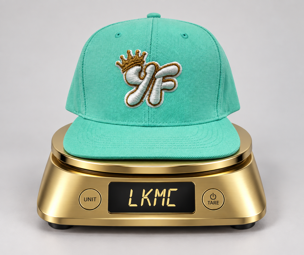 Young Fatty Teal Gorra